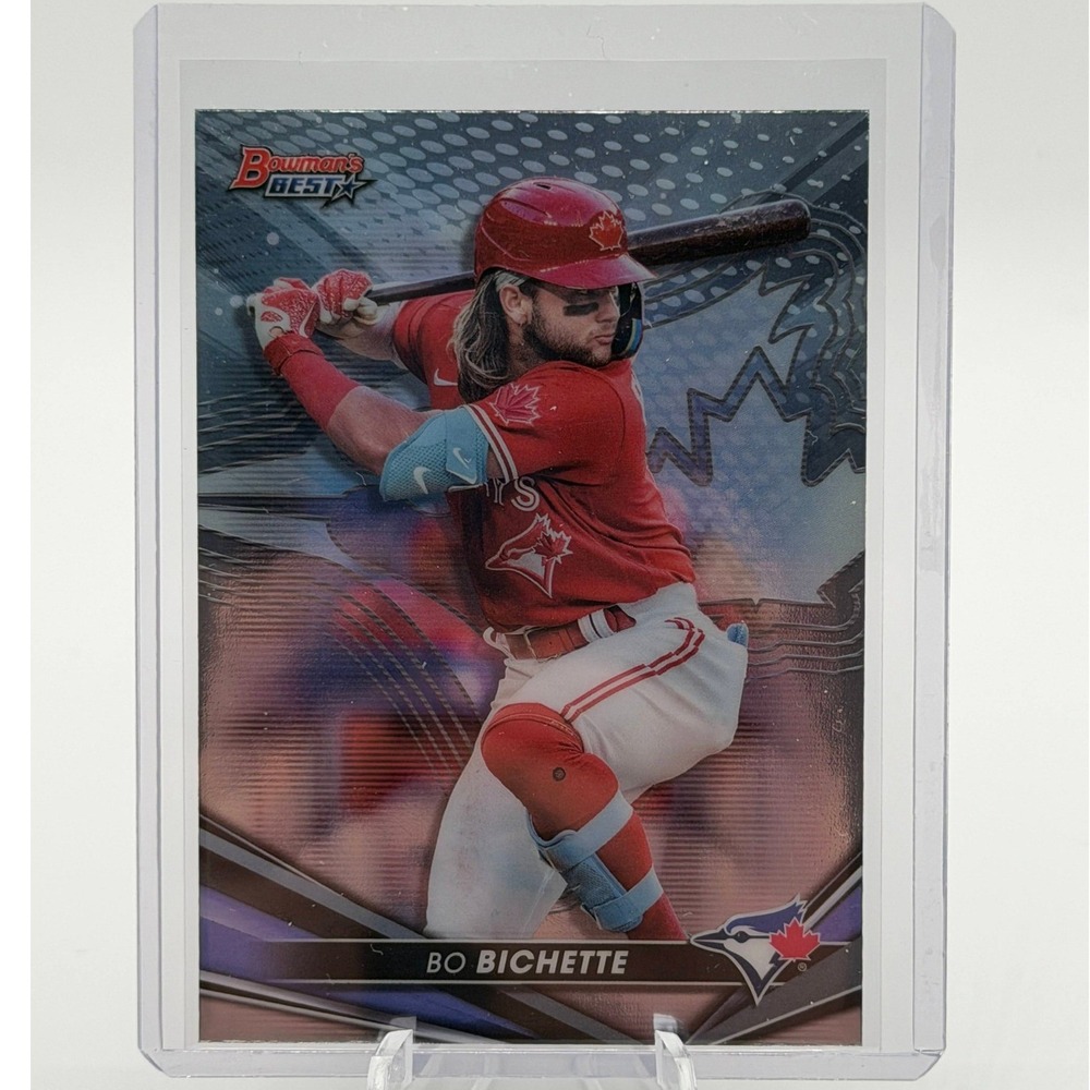 Bo Bichette 2022 Bowman's Best MLB Toronto Blue Jays Baseball Card #16 Chrome